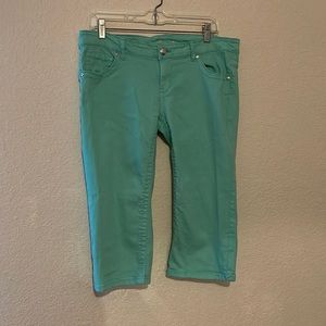 Aqua cropped CP jeans size 11